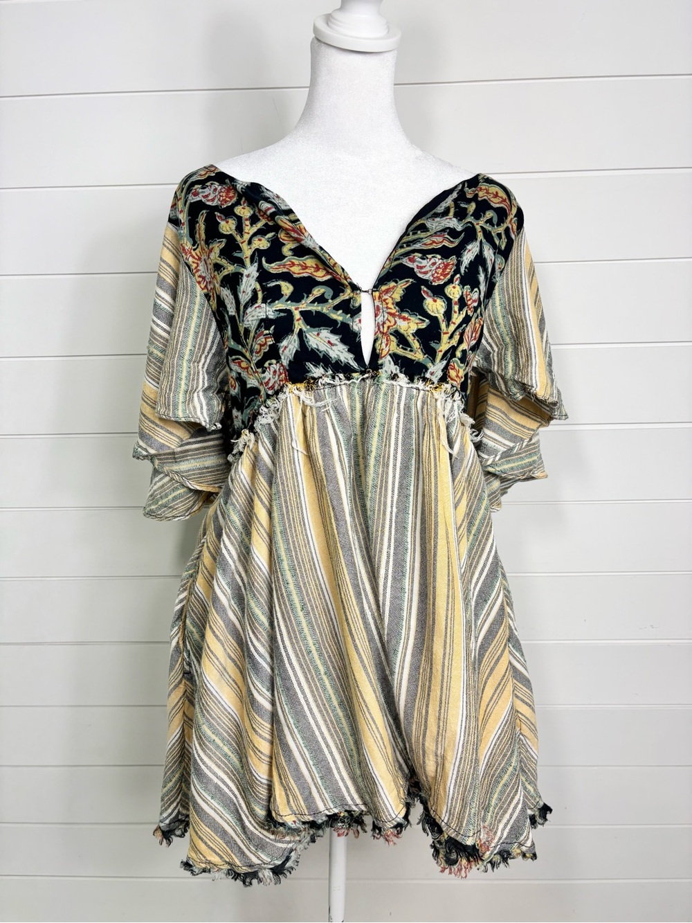 Free People under the Sun tunic boho festival dress  Size S